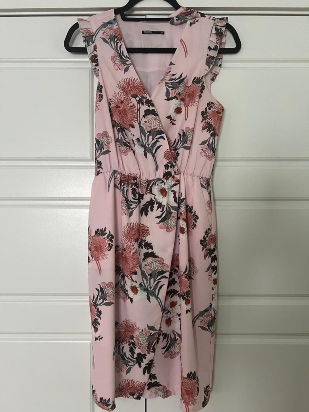 Tokito Faux Wrap Dreas with removable belt